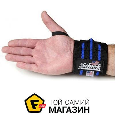 

Бинты для пауэрлифтинга Schiek 1118R 0.46м, черный/синий