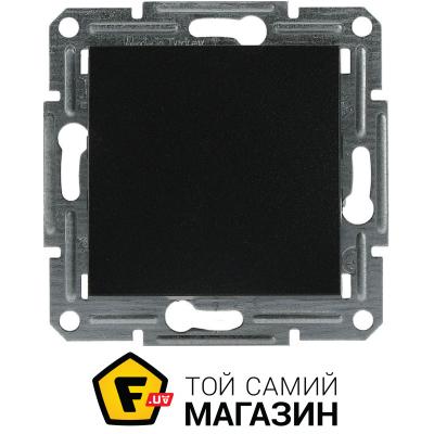 

Schneider Electric Выключатель одноклавишный Asfora самозажимные контакты без подсветки 10 А 220В IP20 антрацит