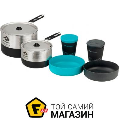 

Набор туристической посуды Sea to Summit Sigma Cookset 2.2 набір посуду, Pacific Blue/Silver (APOTSIGSET2.2)