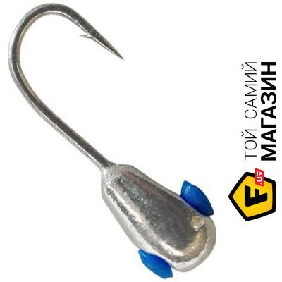 

Крючок для рыбалки Shark Круглокапля с отверствием 0.2г, серебро