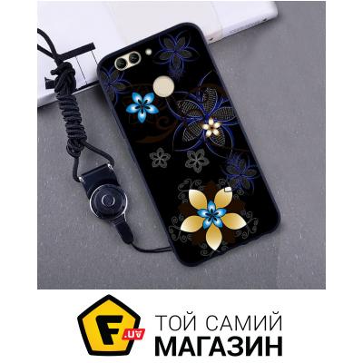 

Чехол Shell TPU для ZTE Nubia M2, Цветы (3326)