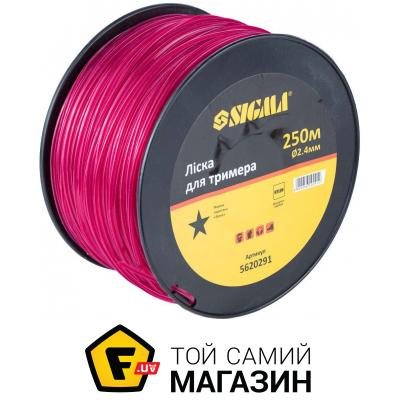 

Триммерная леска Sigma 5620291 2.4мм, 250м