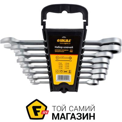 

Набор ключей Sigma Satine CrV 8-19мм, 8шт. (6010521)