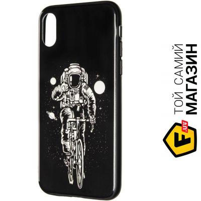 Чехол SK Group Чехол накладка TPU Space Silicon для Samsung A307 A30s №2 Black 00000078141