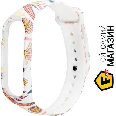 

SK Group Ремешок силиконовый для Xiaomi Mi Band 3 Tropic 16