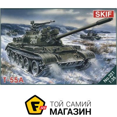 

Модель Skif Советский средний танк T-55A (MK221)