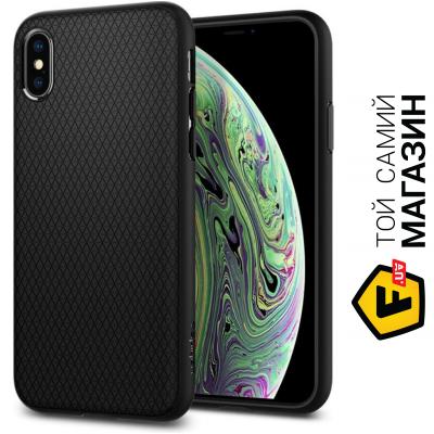 

Чехол Spigen Liquid Air Armor for Apple iPhone Xs, Matte Black (063CS25114)