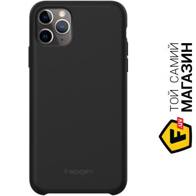 

Чехол Spigen Silicone Fit for Apple iPhone 11 Pro, Black (077CS27226)