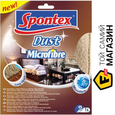 

Spontex Тряпка универсальная Dust для сухой и влажной уборки 34х44 см 1 шт./уп.
