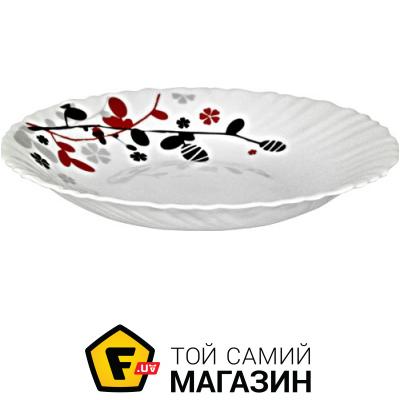 

Тарелка глубокая S&T Красное и черное 21.5см, 6шт. (30067-1066)