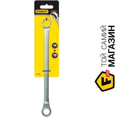 

Ключ Stanley Накидной двухсторонний ключ "MaxiDrive 70° Offset" 24х27мм (4-87-810)