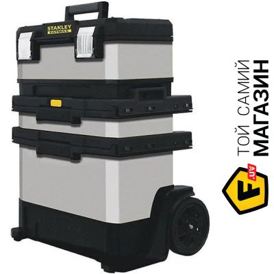 

Модульный ящик Stanley Rolling Workshop 568x893x389мм, серый (FMST1-75506)