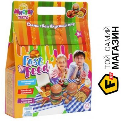 

Strateg Набор креативного творчества Strateg Мистер Тесто Fast Food (TOY-54802)