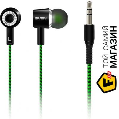 

Наушники Sven E-107 Black/Green
