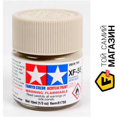 

Краска Tamiya Mini XF-55 10мл, палубный (TAM81755)