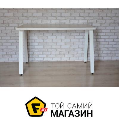 

Стол Tavol Стол КС 8.4 металл опоры белые 140смх60смх75см ДСП 32мм Белый