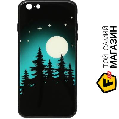 

Чехол Toto Night Light Print Glass Case для Apple iPhone 6 Plus/6S Plus, Full Moon