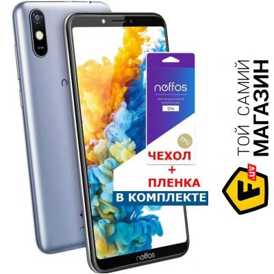 

Смартфон TP-LINK Neffos C7s 2/16GB Grey + Film + Case (TP7051A24UR)