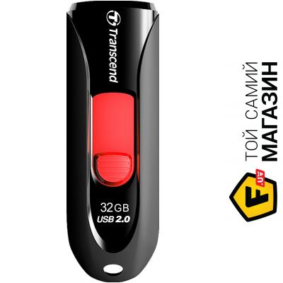 

Флешка Transcend JetFlash 590 32GB Black (TS32GJF590K)