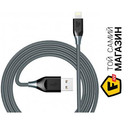 

Tronsmart Lightning MFi 19AWG Nylon Cable 1.2м, grey (210344)