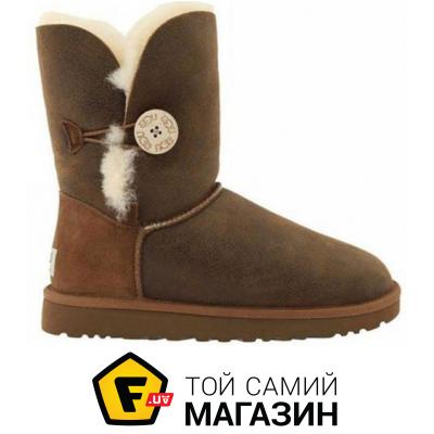 

Угги UGG Женские сапоги UGG Bailey Button Bomber Chocolate размер 36 (114666-36)
