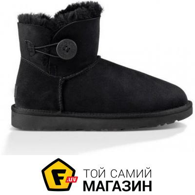 

Угги UGG Женские сапоги UGG Mini Bailey Button Black размер 39 (114678-39)