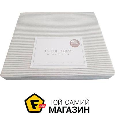 

Простынь на резинке U-Tek Cotton Stripe Grey 150x190см (CSG10150190)