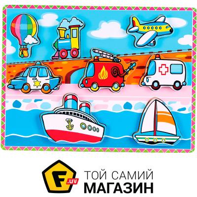 

Формовый пазл Viga Транспорт (56436)