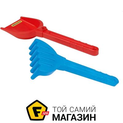 

Игрушка для песочницы Wader Лопатка с граблями (71120)