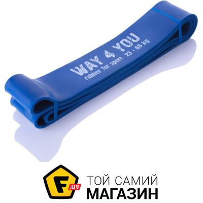 

Эспандер Way4you Резиновая петля 23-68 кг Синяя (w40006) (w40006)