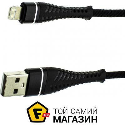 

wuw Кабель Wuw X113 USB-Lightning 2.1A длина 100 см Черный (00007261)