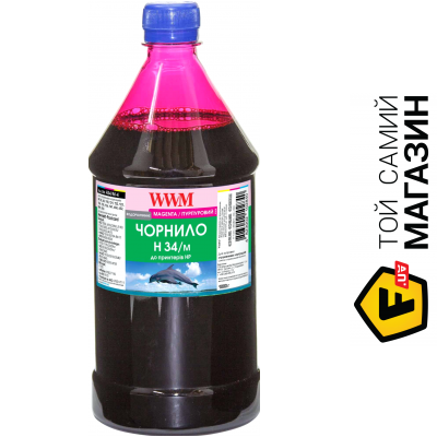 

Чернила WWM HP №22/121/122 Magenta, 1000г (H34/M-4)