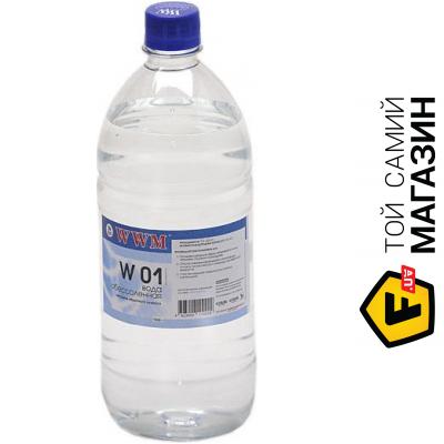

Чистящее средство WWM Вода обессоленная WWM для промывки картриджей и печатающих головок 1000г (W01-4)