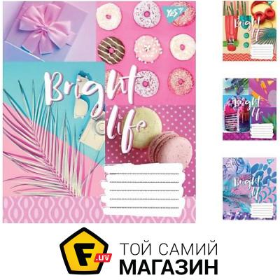 

YES Тетрадь А5 36 листов в линию BRIGHT LIFE 15шт в упак (764123)